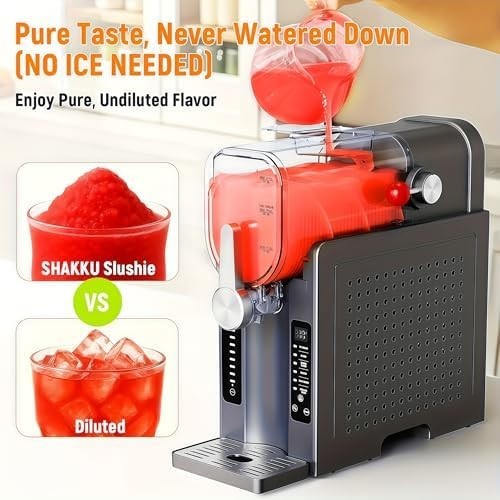 Slush & Ice Cream Maker Frozen Drink Machine 70oz Fast Freeze Digital