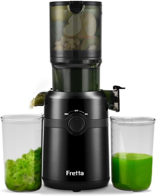 Cold Press Juicer 108mm Wide Feed Opening 200W Slow Masticating BPA Free