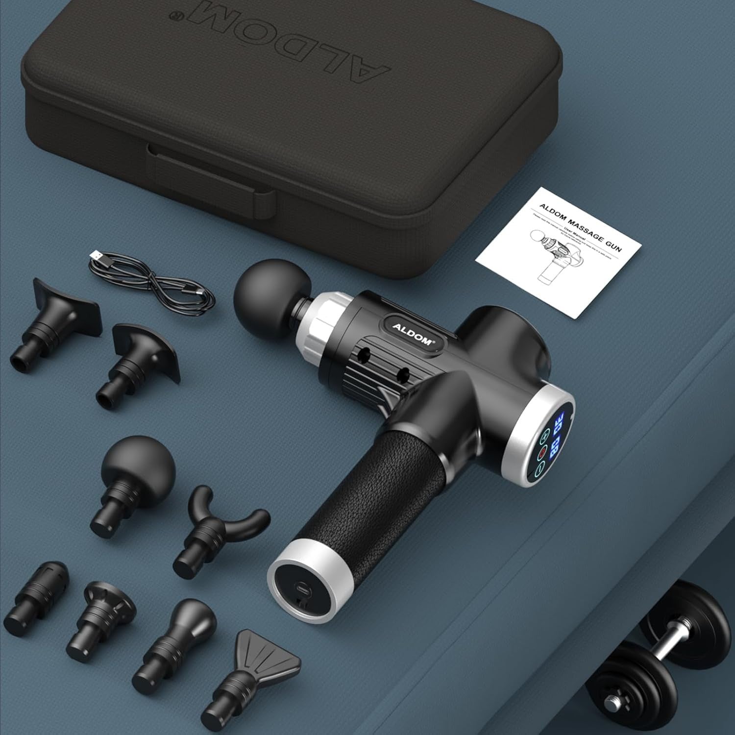 Deep Tissue Massage Gun 30 Speed Percussion Quiet Muscle Pain Relief