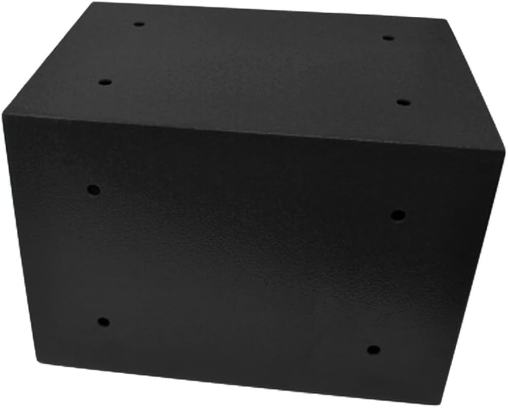 20L Steel Security Safe Box Double Key Lock Removable Shelf Home