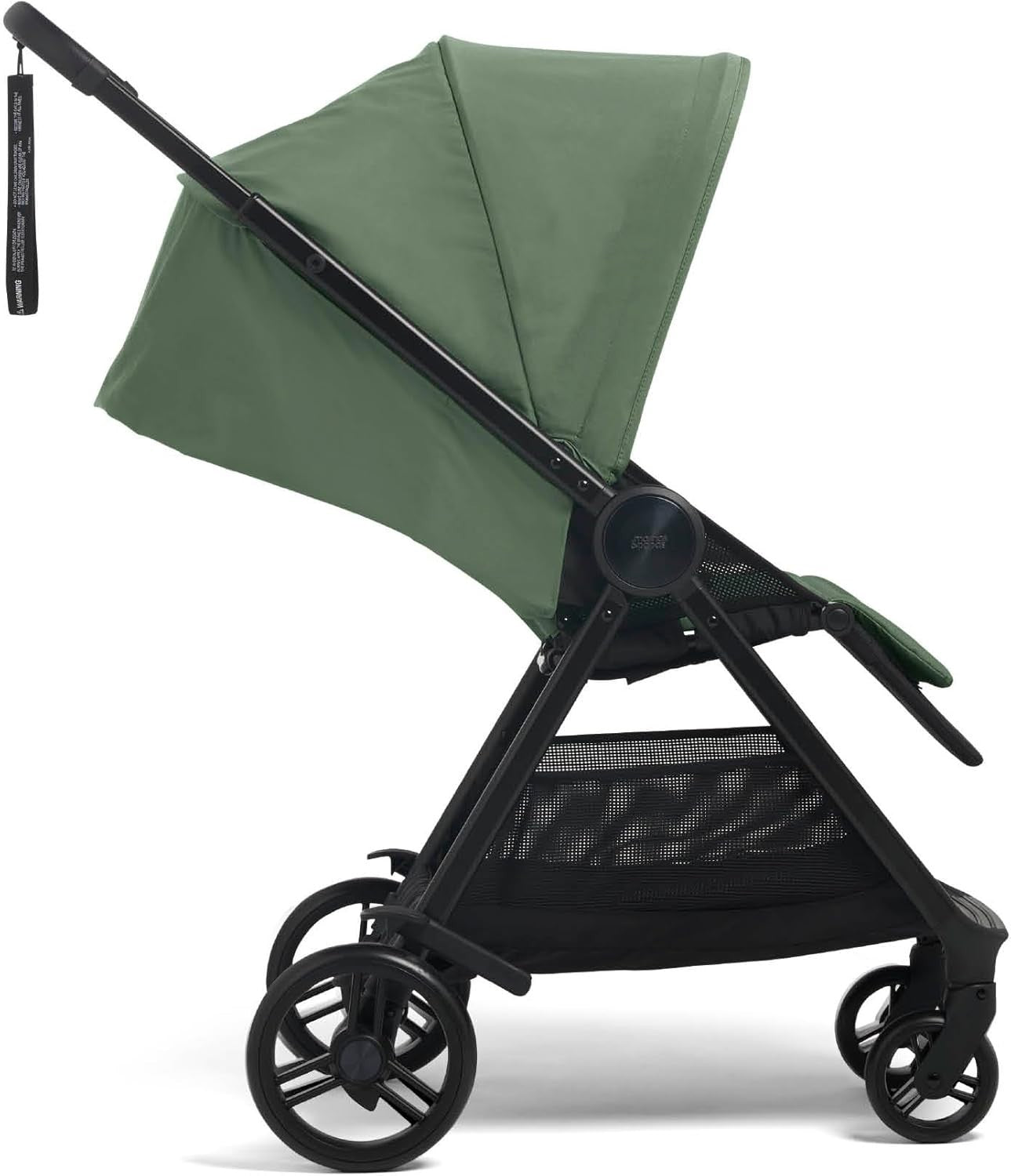 Compact Lie-Flat Travel Pushchair 22kg, Ultra Light 7kg, Slim Fold