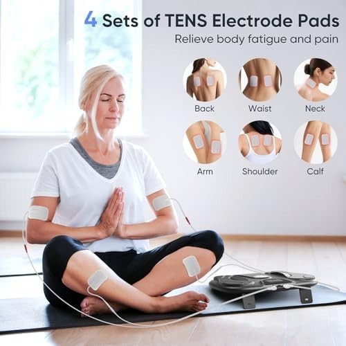 EMS TENS Foot Circulation Machine Pain Relief Stimulator 99 Levels