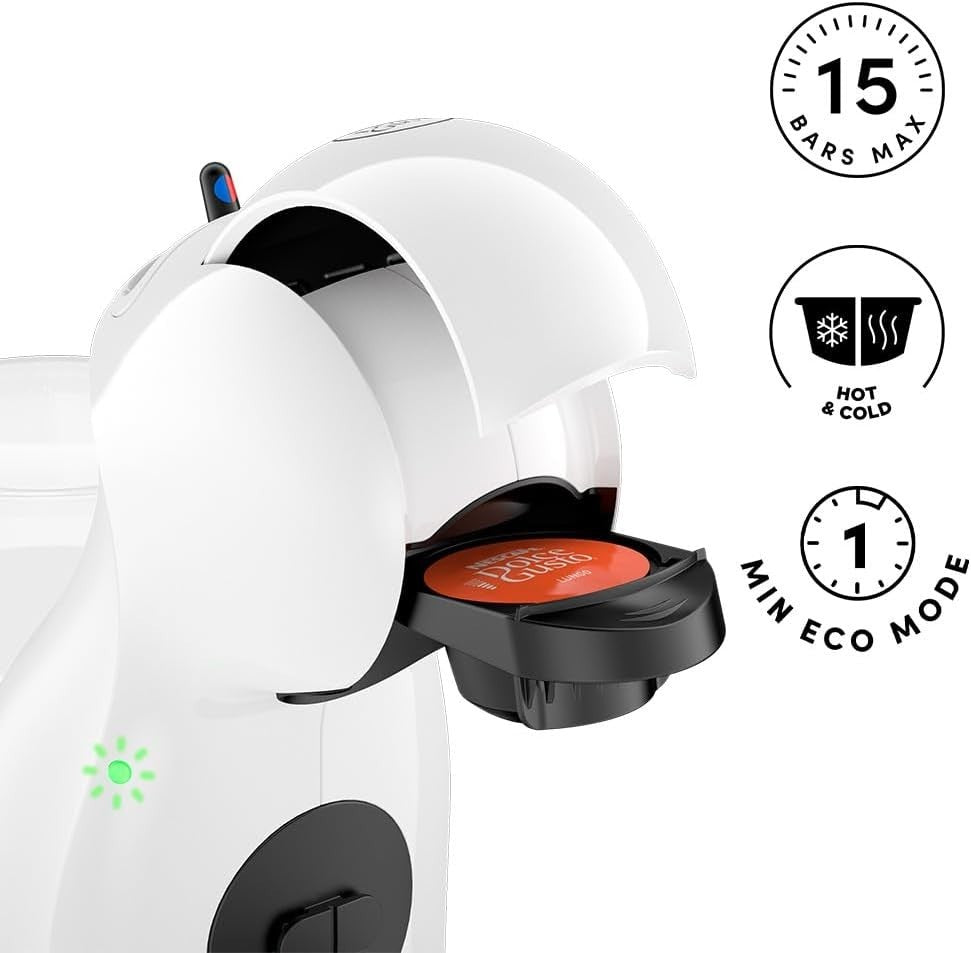 Compact Espresso Pod Coffee Machine | 15Bar Pressure | 0.8L Tank | Cappuccino