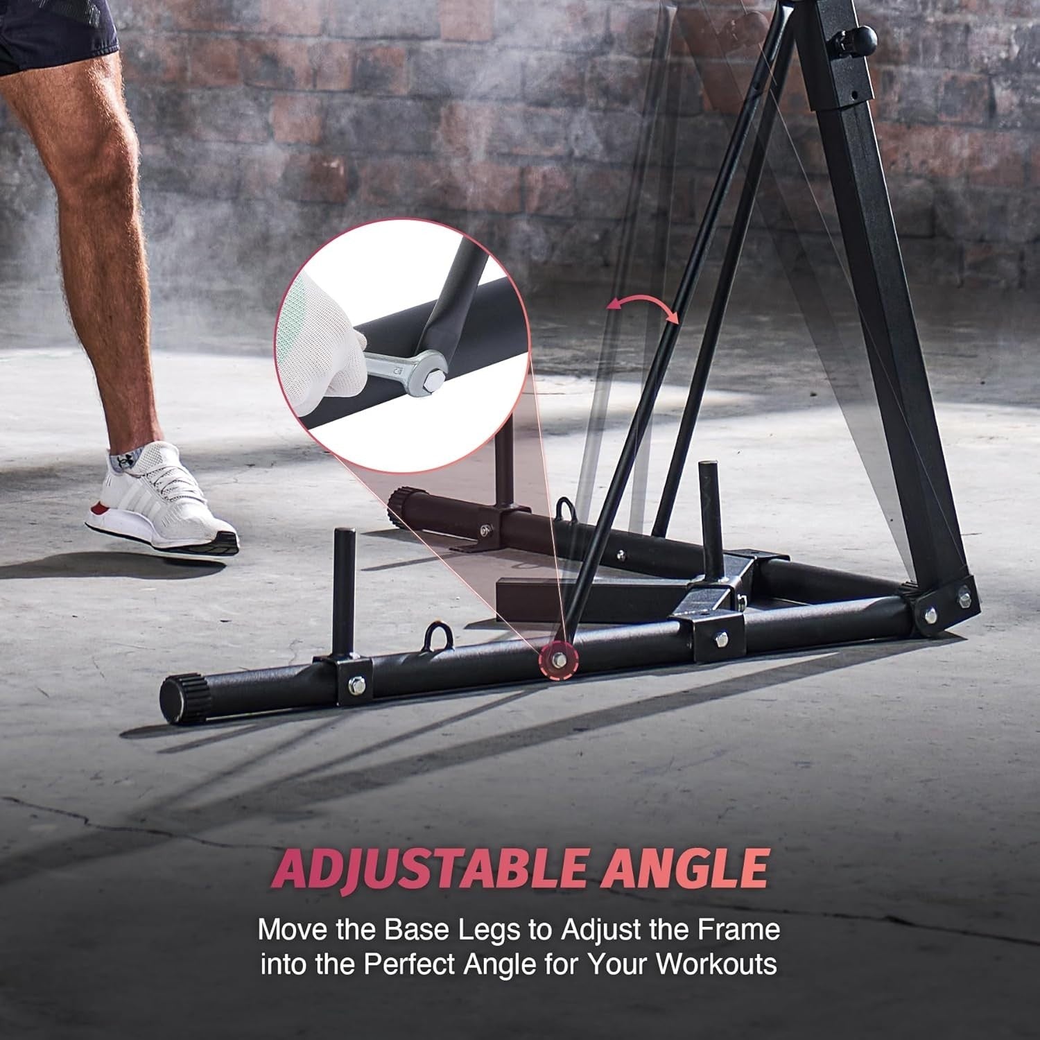 Adjustable Heavy Punch Bag Stand 100kg Capacity Free Standing Boxing Frame