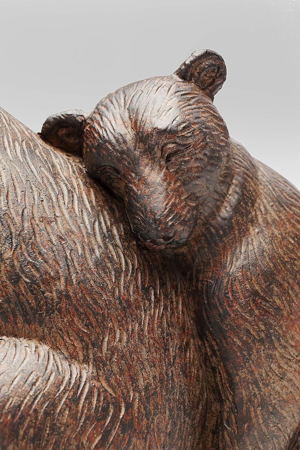 Bear Family Ornament • Rustic Animal Sculpture • Handmade Decor for Home & Gifts