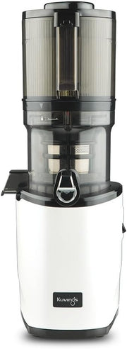 Auto Feed Cold Press Juicer 2L Hopper Quiet Powerful Motor Pearl White