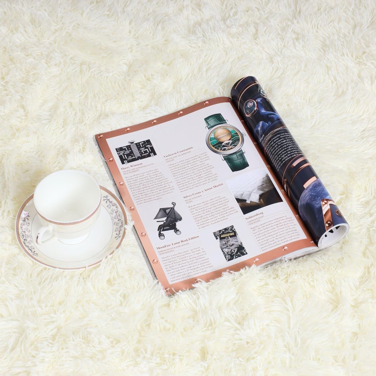 Cream Hallway Runner Rug 80x300cm Fluffy Thick Pile Non Slip Long Shaggy Carpet
