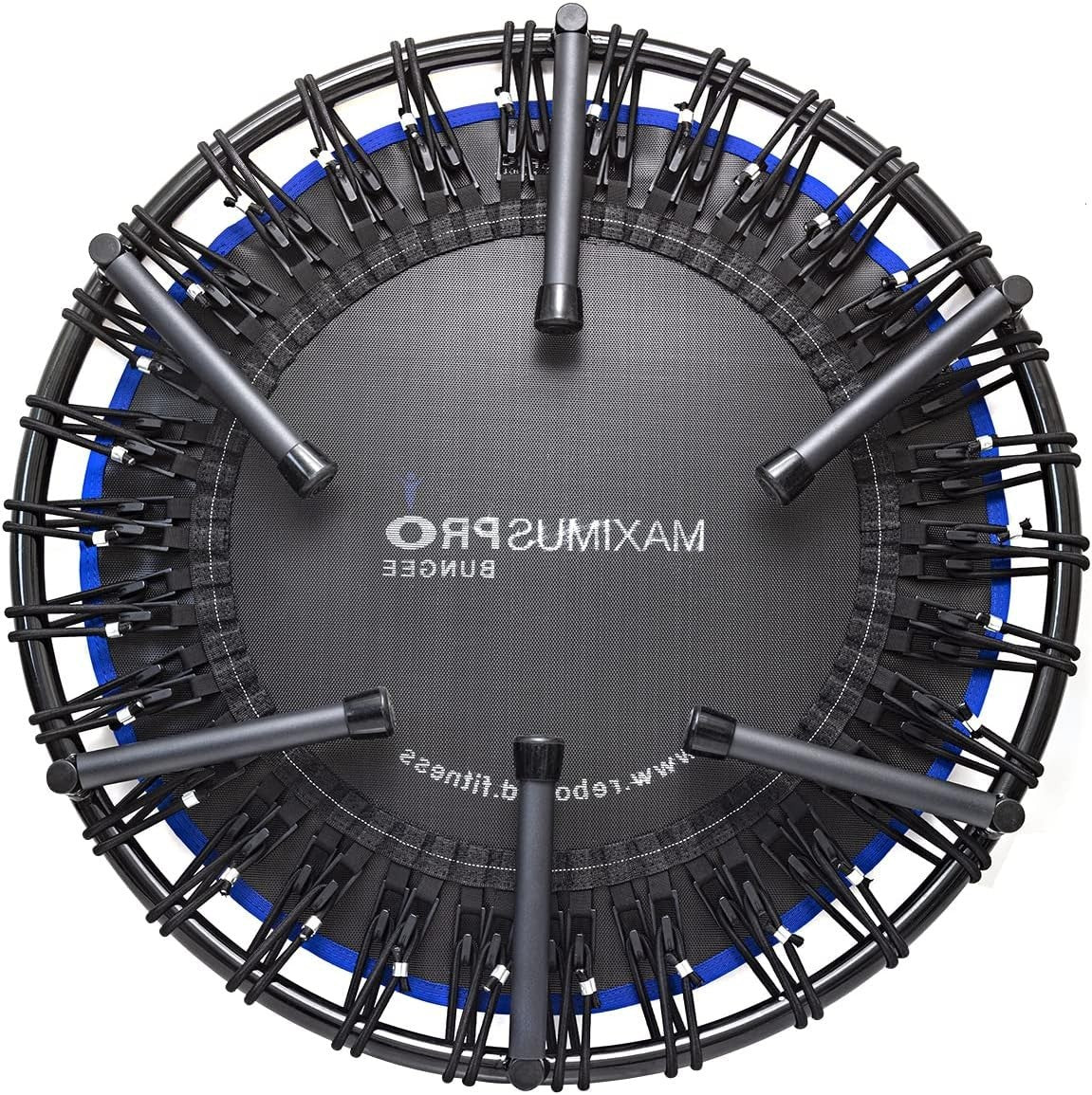 40in Silent Bungee Rebounder Mini Trampoline Low Impact Fitness 150KG