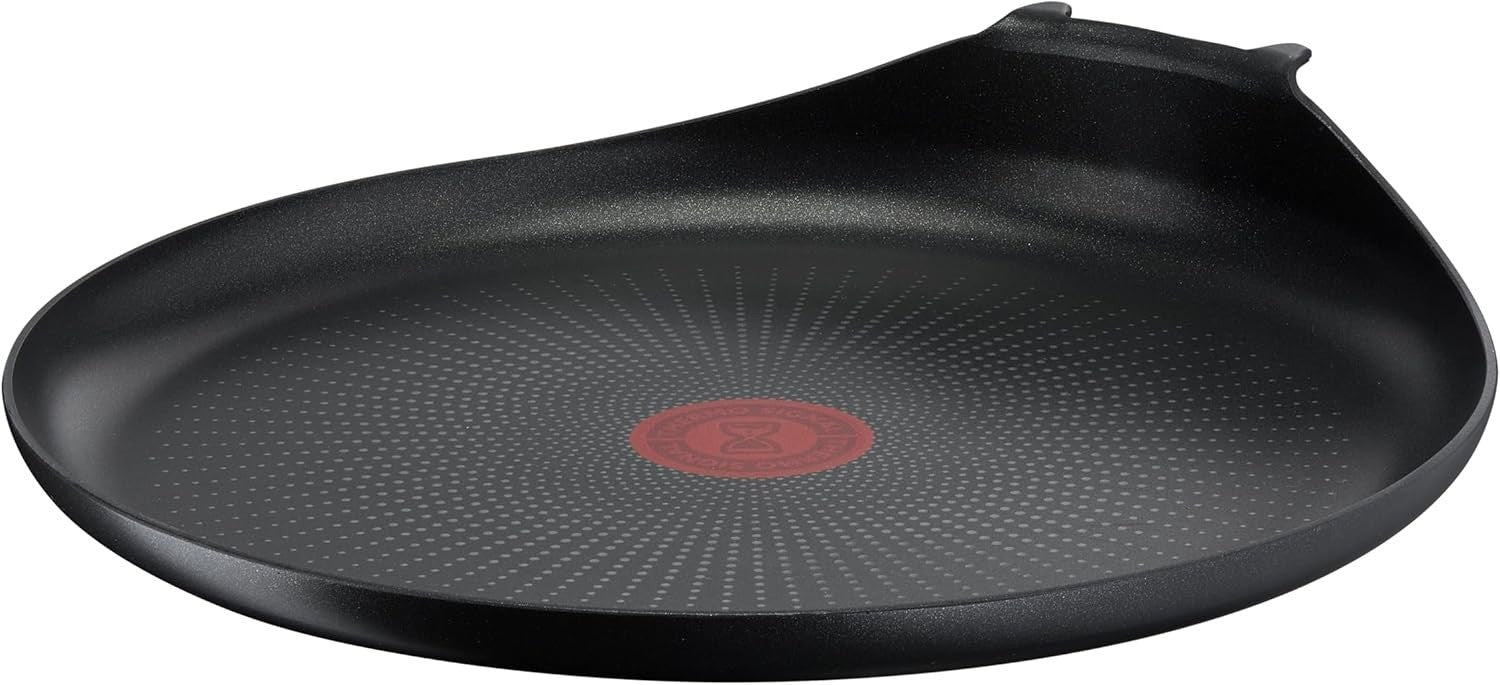 27cm Non-Stick Crepe Pan Heavy Duty Stackable Frying Skillet Easy Clean