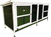 XXL Rabbit Hutch 6ft Single Tier Predator Resistant Indoor Outdoor Cage