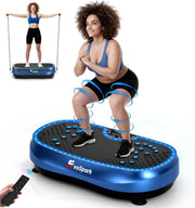 High Capacity 2D 3D Vibration Plate Dual Motor 199 Speed LED Platform