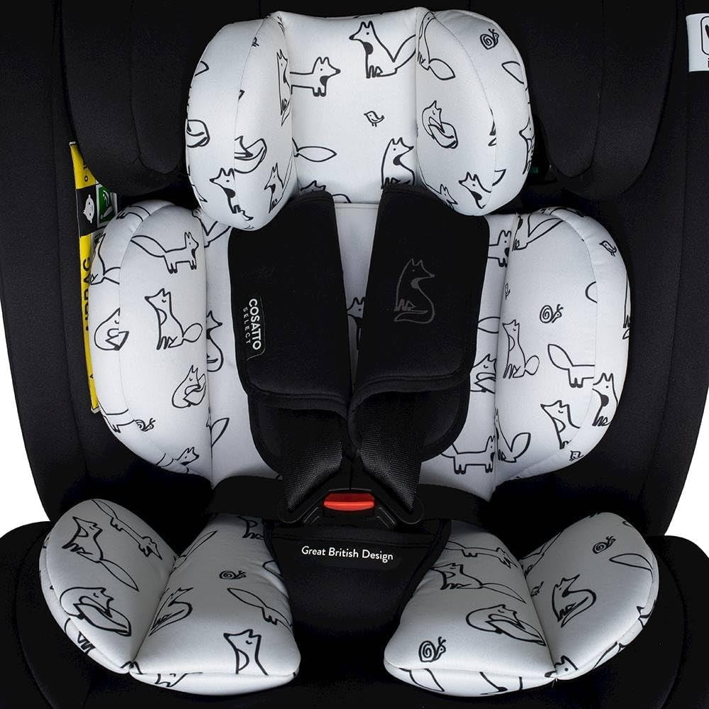 360° Rotating ISOFIX i-Size Car Seat 0–12 Years Rear & Forward Facing
