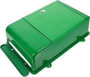 Wall Mounted Locking Mailbox Green Weatherproof Secure Post Box for Home Office