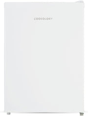 67L Table Top Mini Fridge Compact Freestanding Reversible Door White