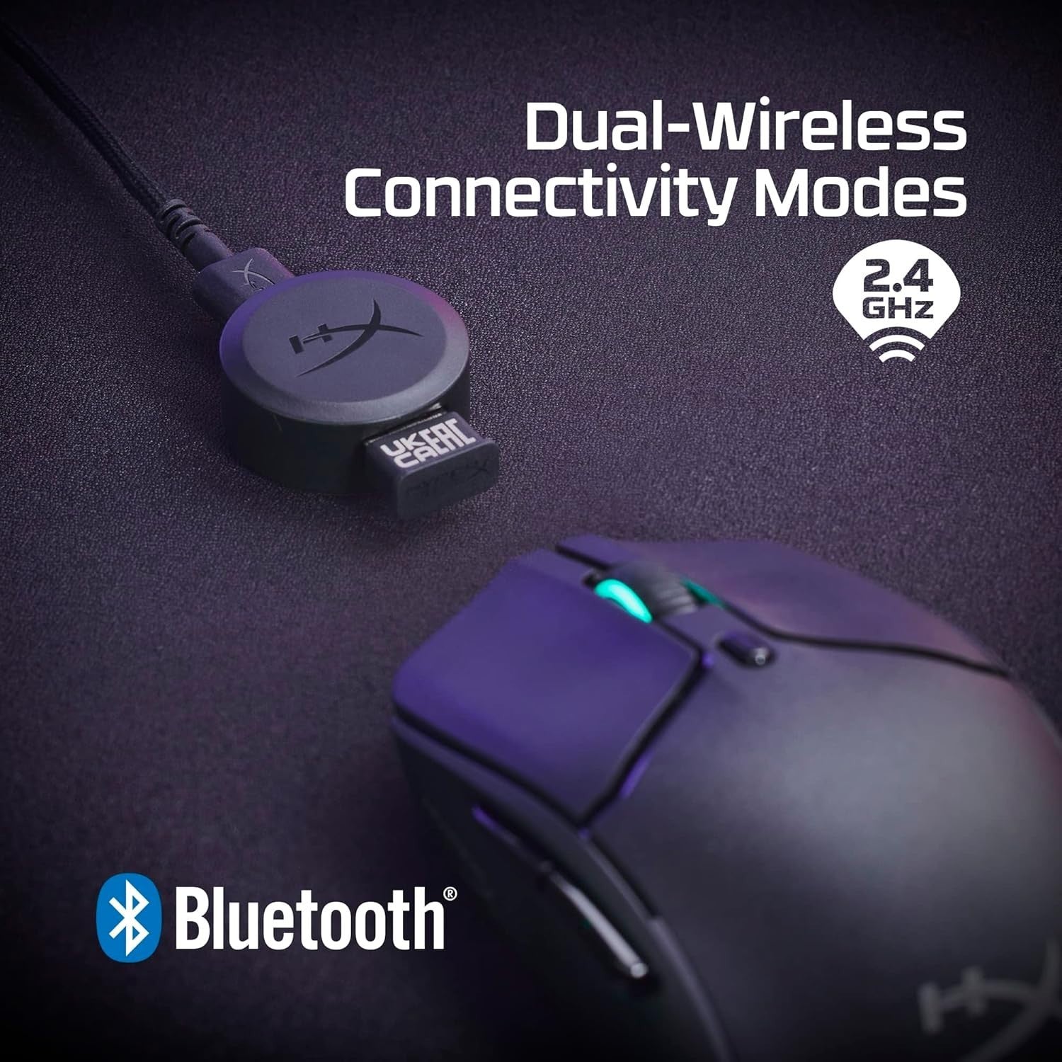 26K DPI Wireless Gaming Mouse 650 IPS Ultra Lightweight Black