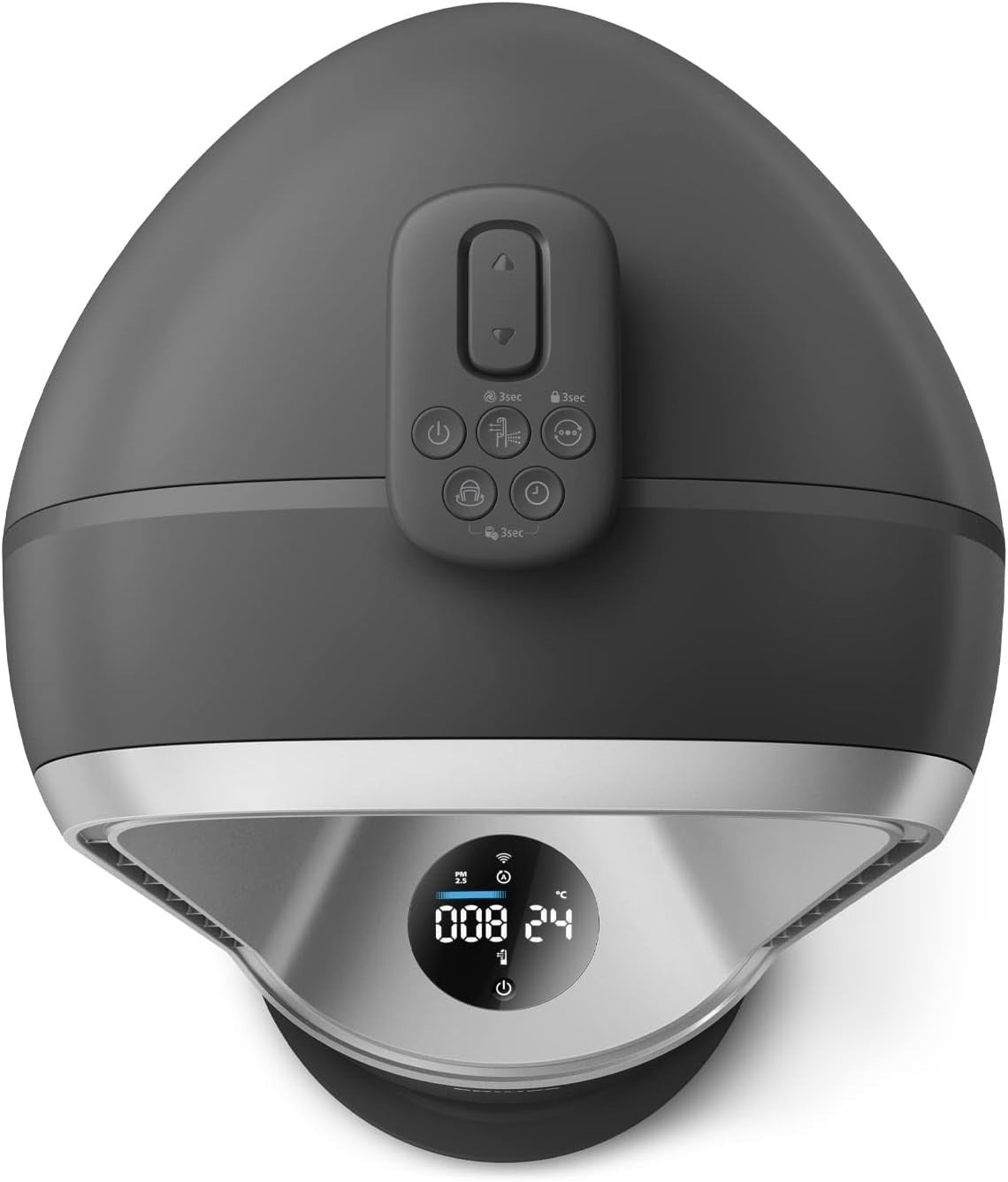 3 in 1 Air Purifier Heater Fan HEPA Smart Quiet Large Room 70m²