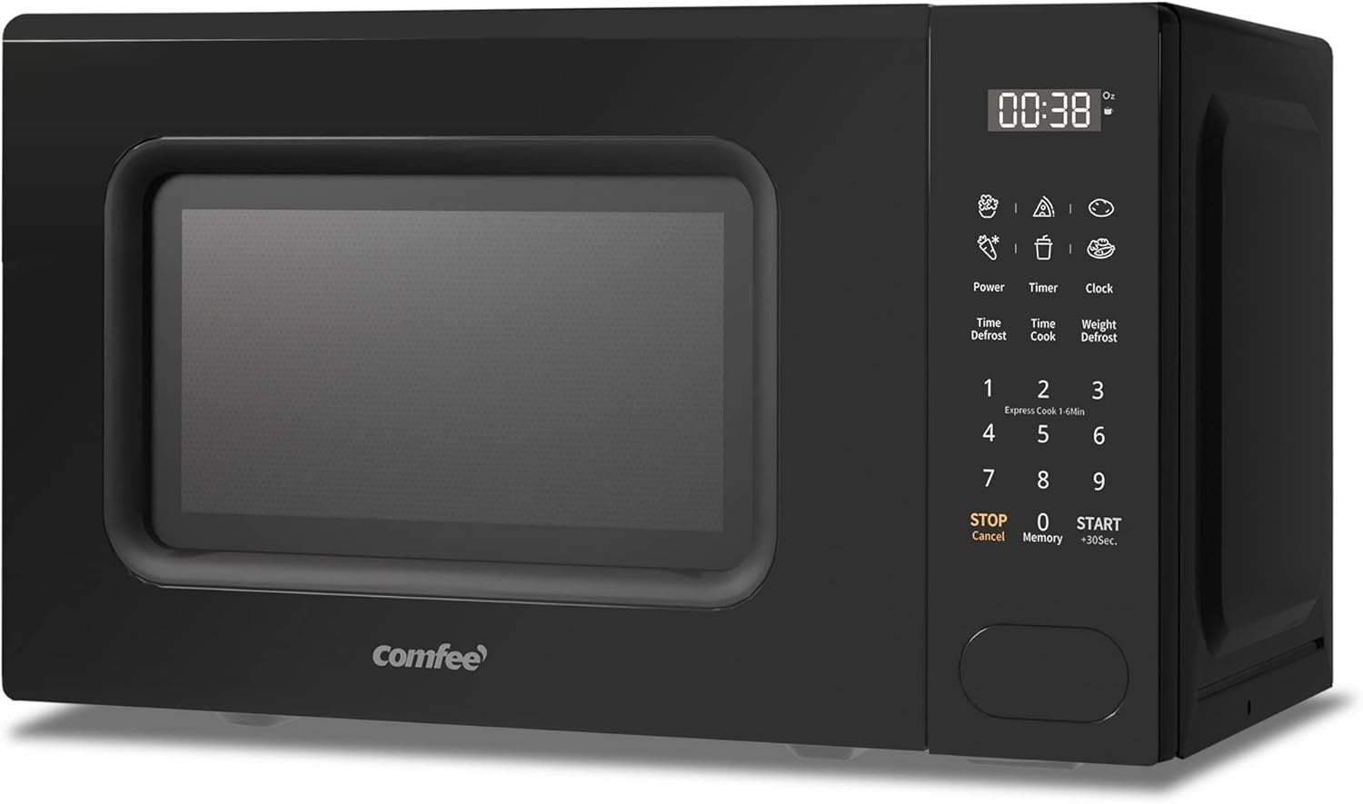 20L Digital Microwave 700W 11 Power Levels 6 Presets