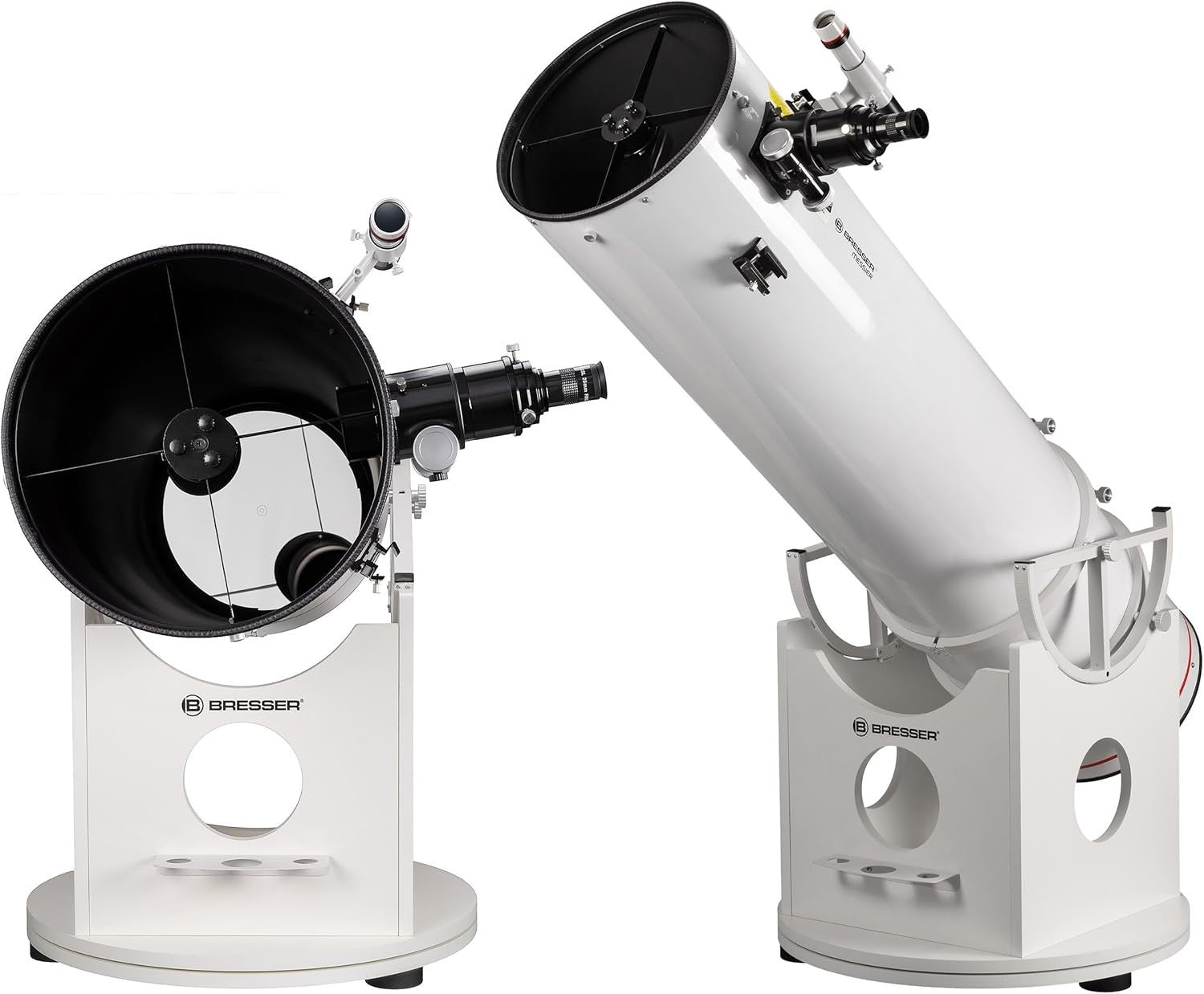 12'' Dobson Telescope 305mm Parabolic Mirror GFK Tube HEX Focuser