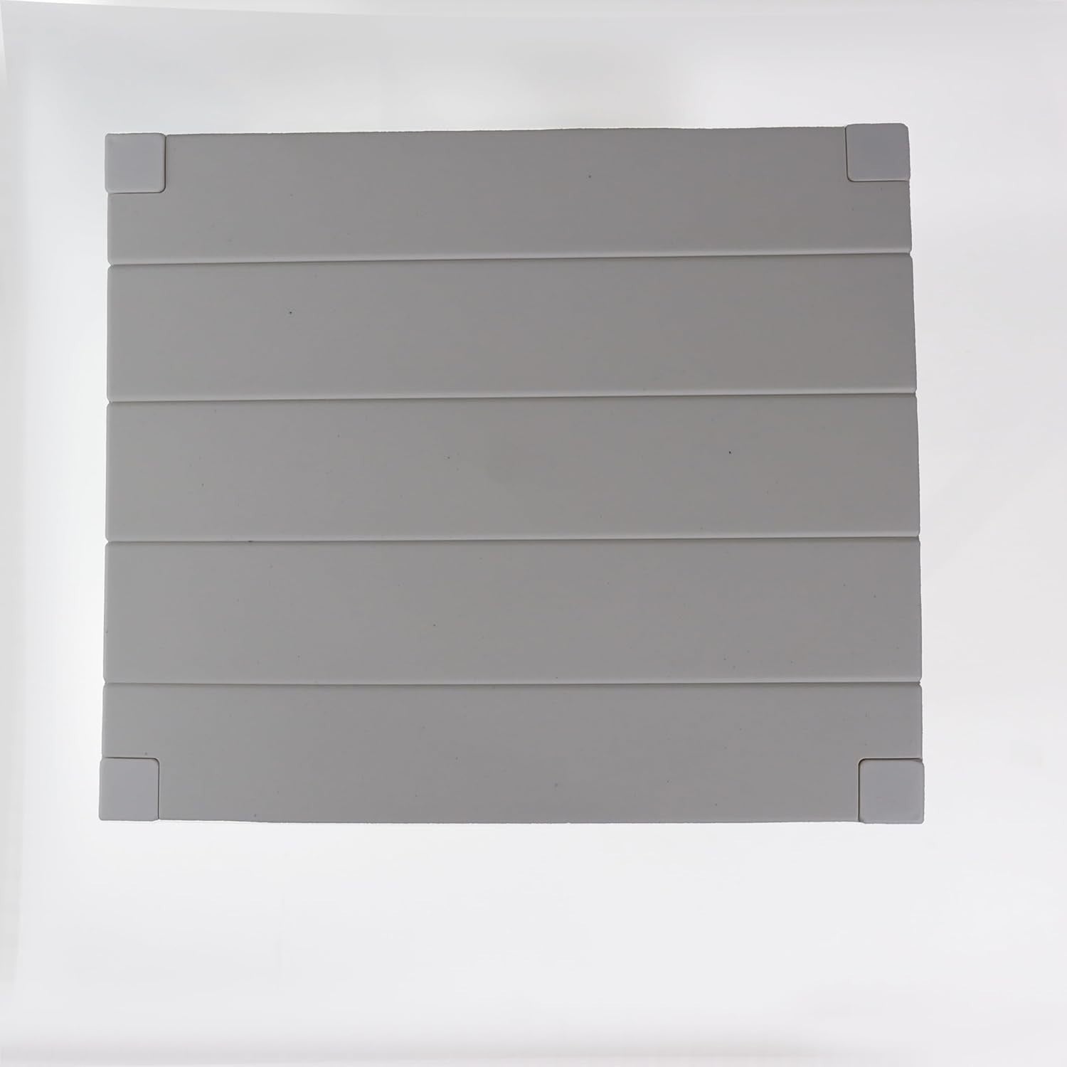 6 Tier Grey Side End Table with Storage Shelves – Durable, Space-Saving Design