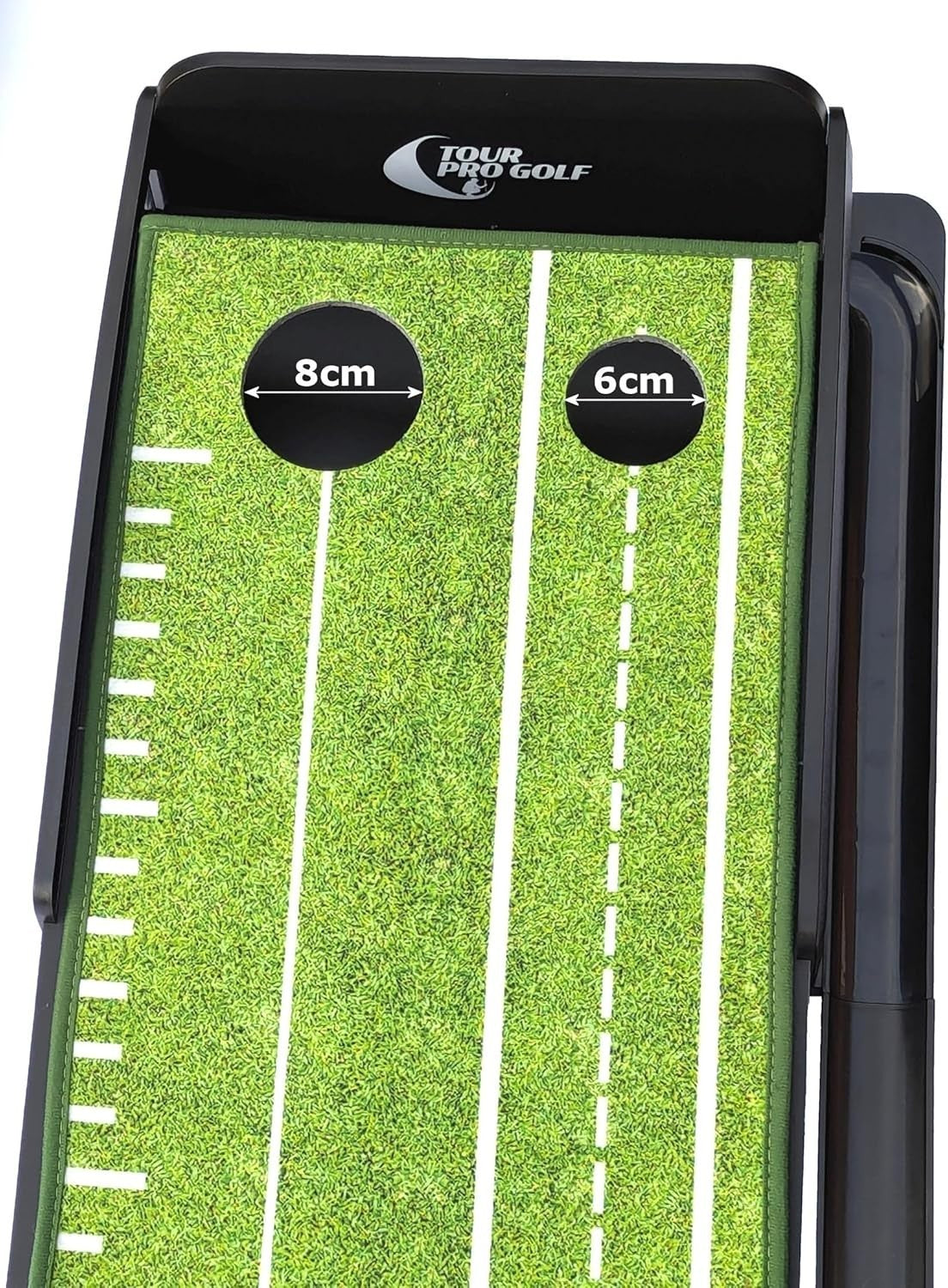 Indoor Golf Putting Mat Ball Return Training Aid Foldable Home Practice