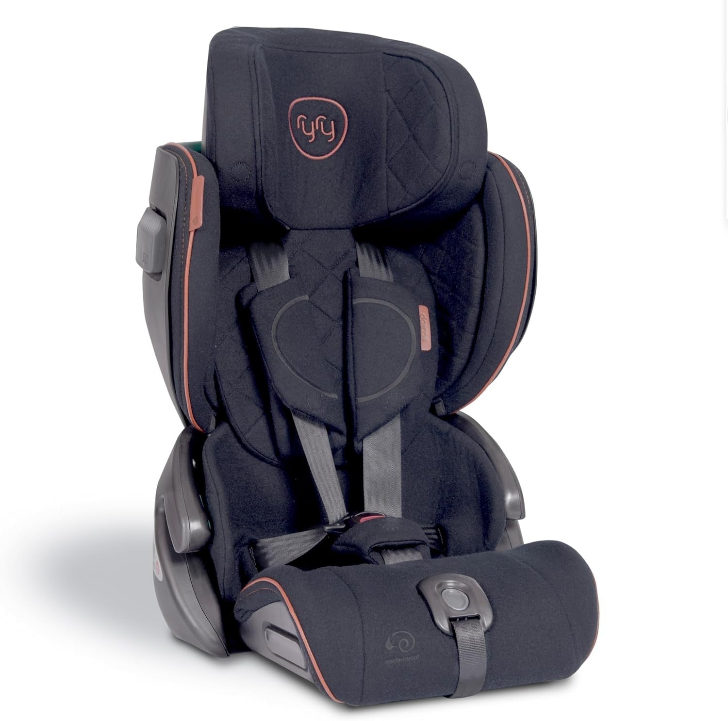 Foldable Toddler Car Seat ISOFIX Travel Compact 15 Months–5 Years