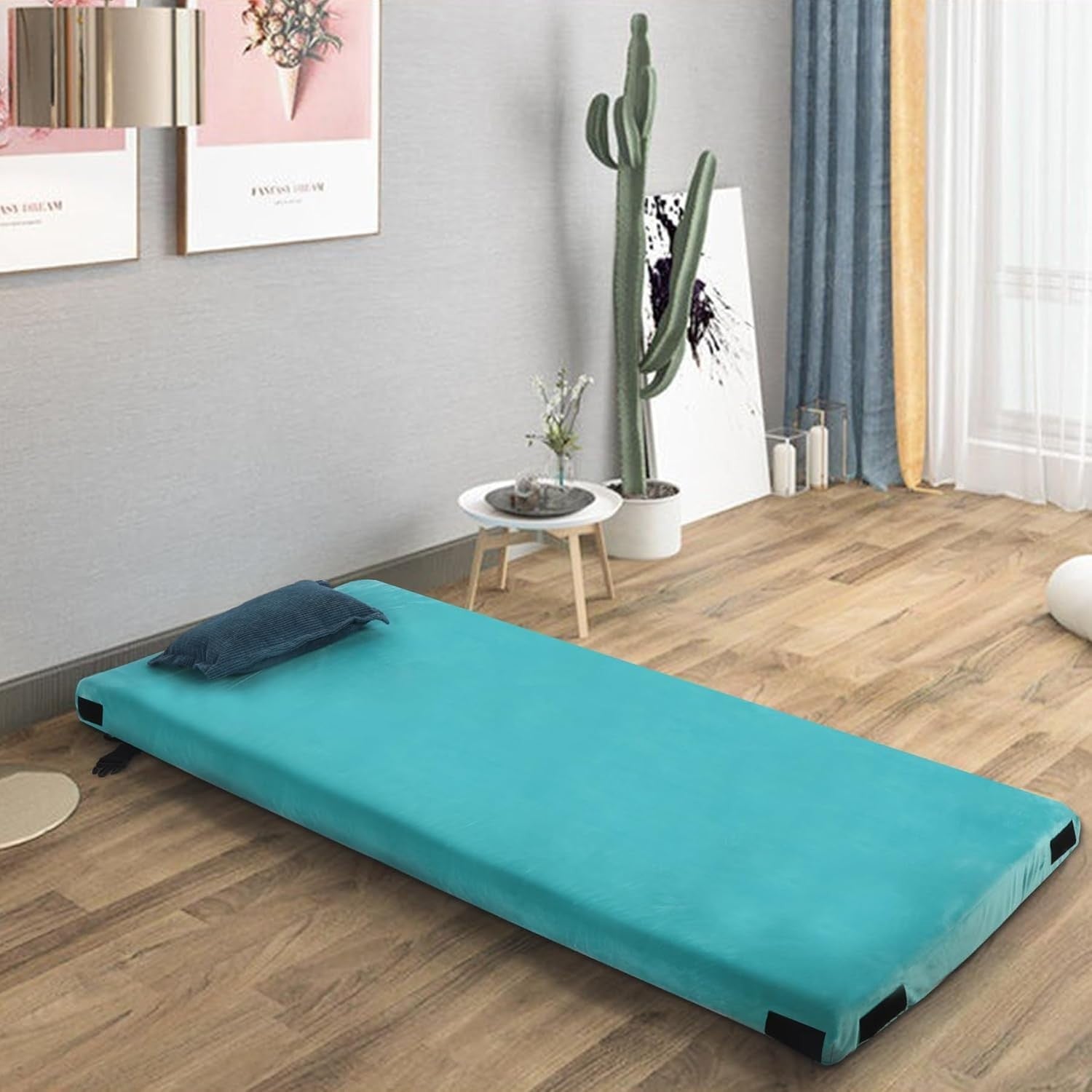 Foldable Memory Foam Camping Mattress Portable Sleeping Pad with Zipper Cover