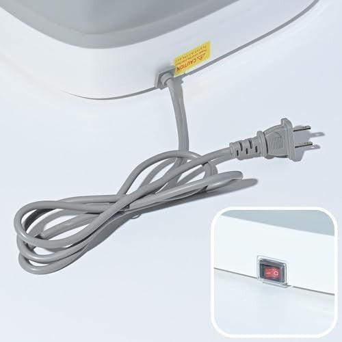 Heated Foot Spa Soak w/ Rollers Bubbles Epsom Salt Pedicure
