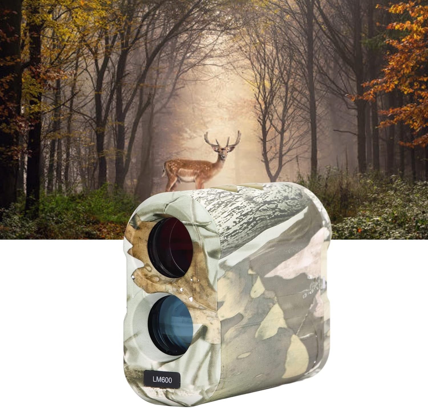 Golf Rangefinder 700Y 6X Magnification LCD Digital Laser Outdoor Camouflage