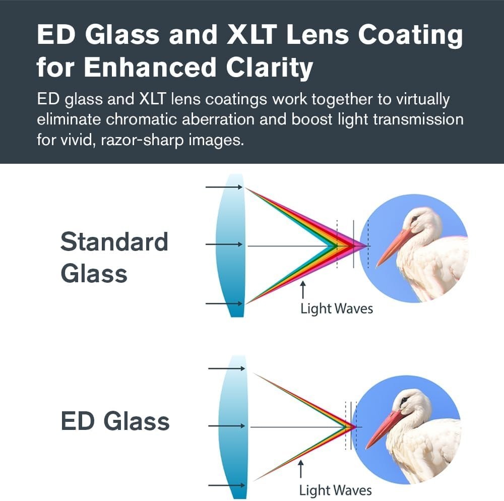 22-67x100 ED Spotting Scope Angled Zoom Waterproof HD Optics Birdwatching