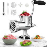Manual Stainless Steel Meat Grinder Sausage Maker Mincer M8
