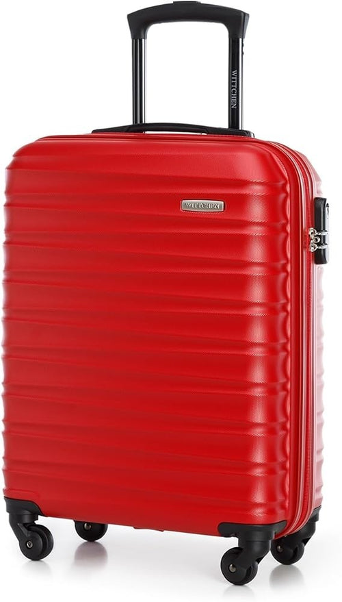 Cabin Carry On Suitcase Lightweight 4 Wheel Hard Case Lock