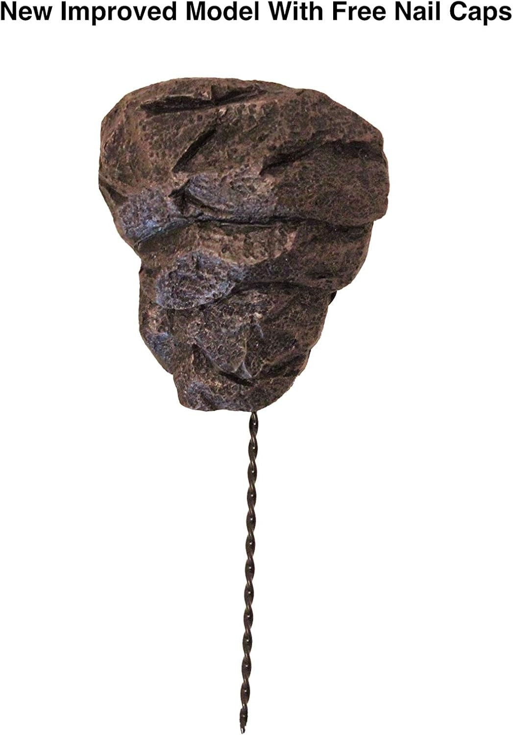 Bronze Climbing Man Wall Art Set 3D Bungee Jumper Decor