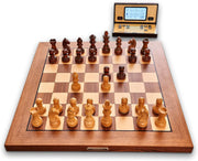 Luxury Wooden Electronic Chess Board with Piece Recognition & LED Indicators