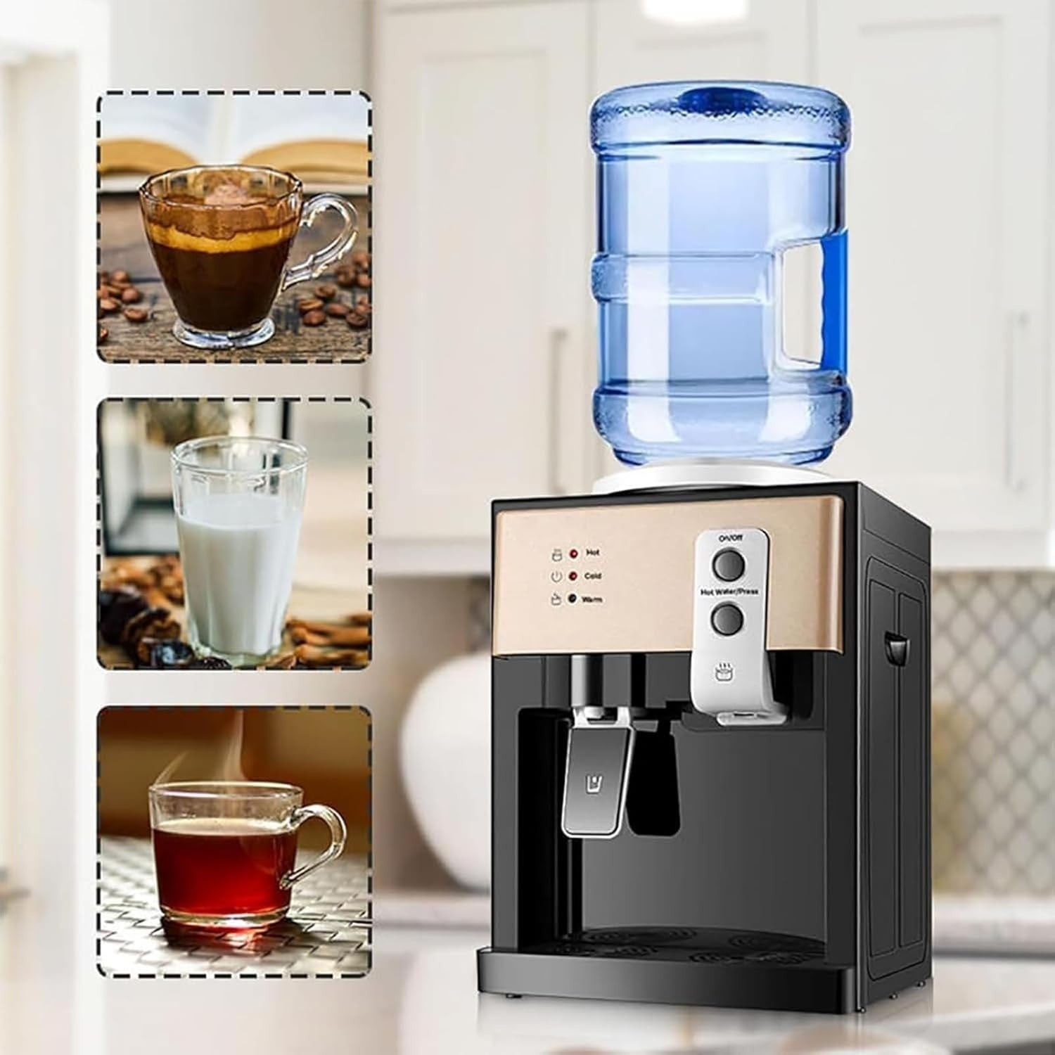 Freestanding Water Cooler Hot Cold Floor Standing Mains Fed Dispenser