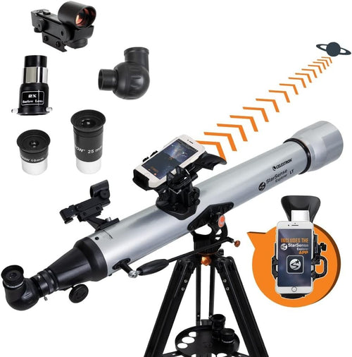 80mm Smartphone Guided Telescope with StarSense App & Altazimuth Mount