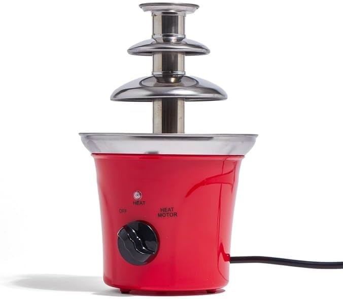 3 Tier Chocolate Fountain Machine Mini Electric Fondue Party Set