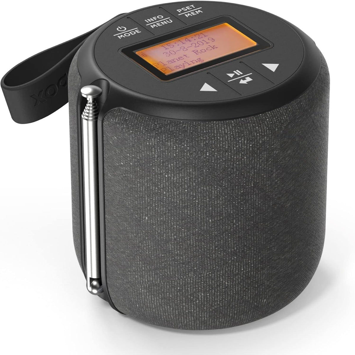 Portable DAB/DAB+ FM Radio Bluetooth 5W Speaker IPX4 Splashproof