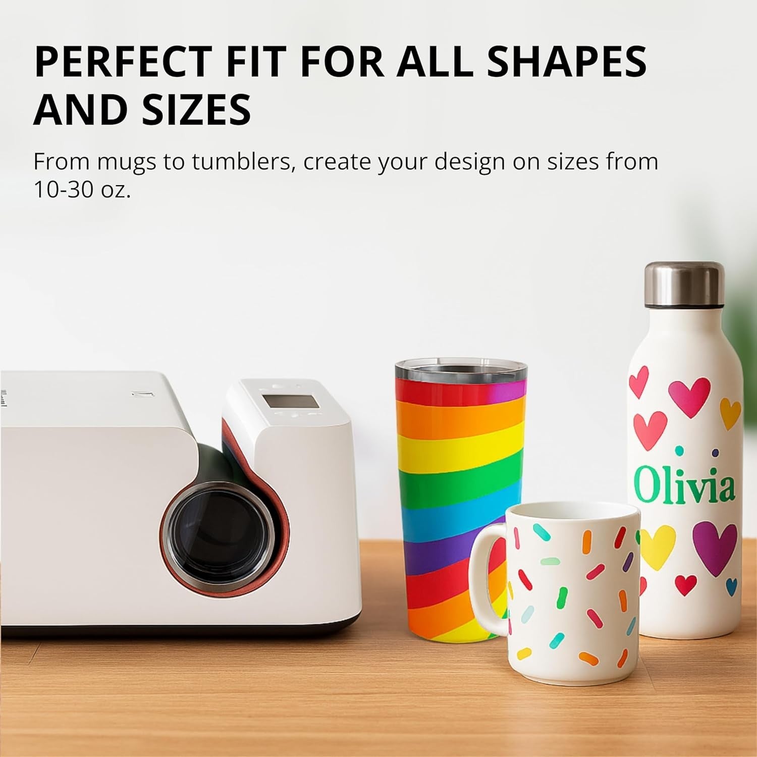 Auto Mug Heat Press Machine Tumbler Sublimation Kit with Mugs Craft