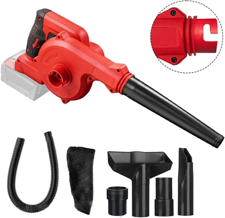 Cordless Leaf Blower Vacuum 18V 2-in-1 Lightweight Garden Cleaner