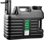 Portable 5 Gallon Water Jug with Electric Pump 19L Leakproof Camping Tank