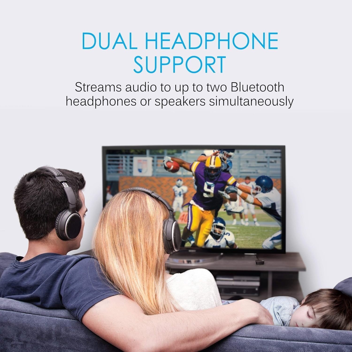 Bluetooth 5.0 Audio Transmitter aptX HD LL Dual Link