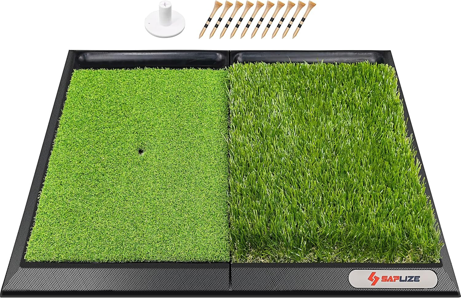 Extra Large Golf Hitting Mat Non Slip Foldable 2in1