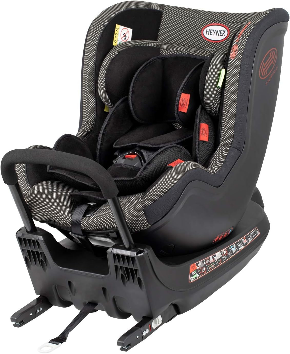 360° Rotating ISOFIX Baby Car Seat Group 0+/1 Rear & Forward