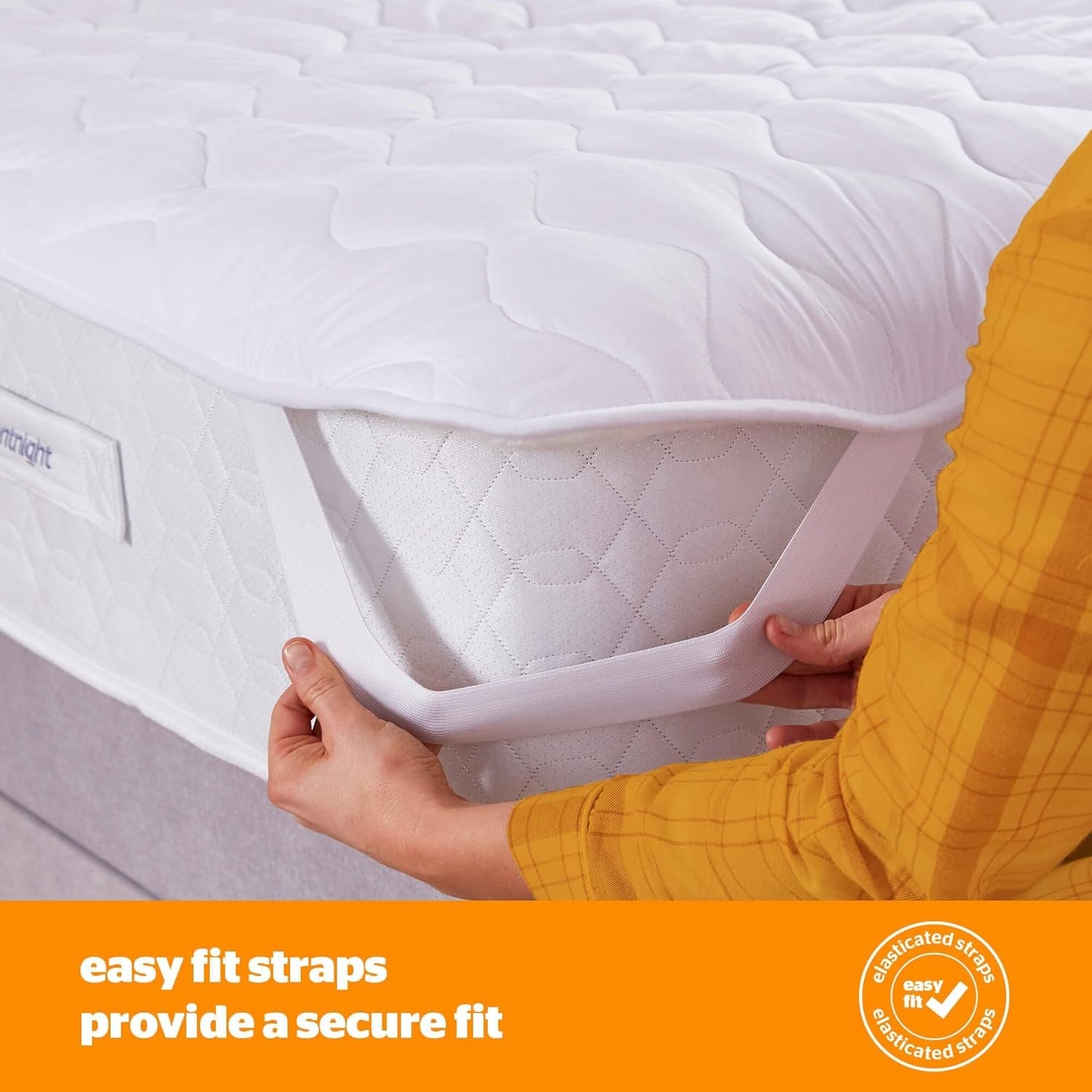 Electric Heated Mattress Topper King 4 Zone Heating 9 Heat Settings 200x160cm