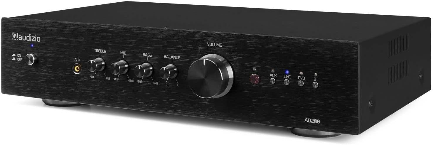200W Bluetooth Home HiFi Stereo Amplifier Dual Channel RCA Audio System