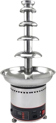 Electric 5 Tier Chocolate Fountain Fondue Machine Wedding Party Buffet