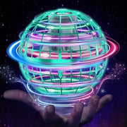 Hand-Controlled Flying Orb Ball Drone Toy with RGB Lights for Kids