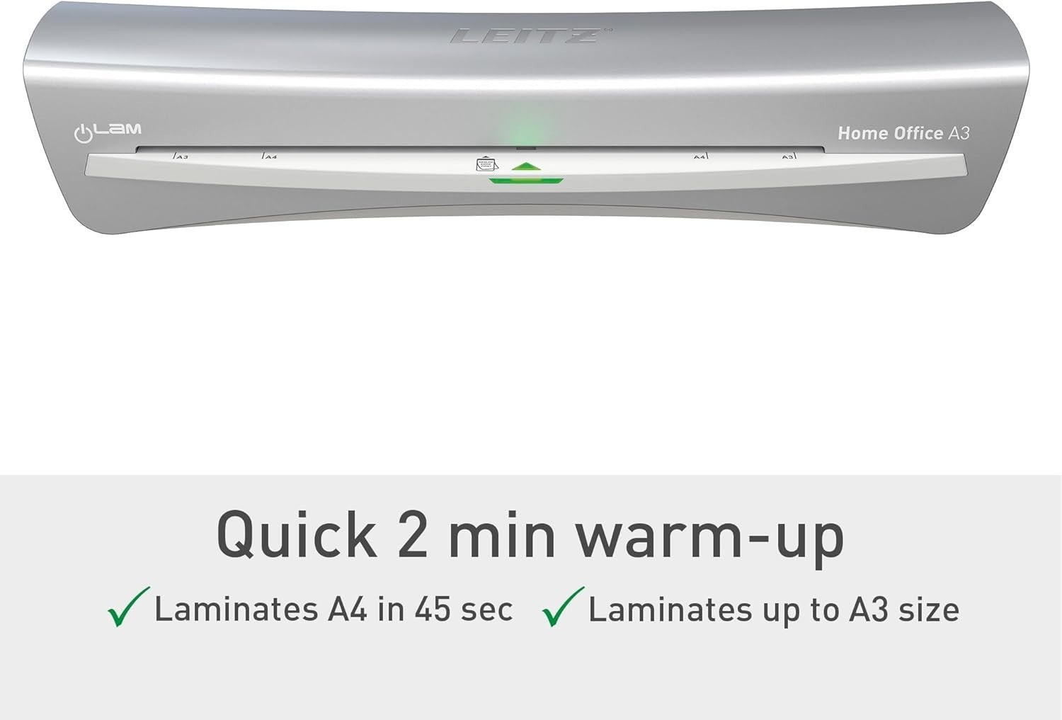 A3 Laminator Machine Home Office 75–125 Mic Fast Warm Up Starter Kit