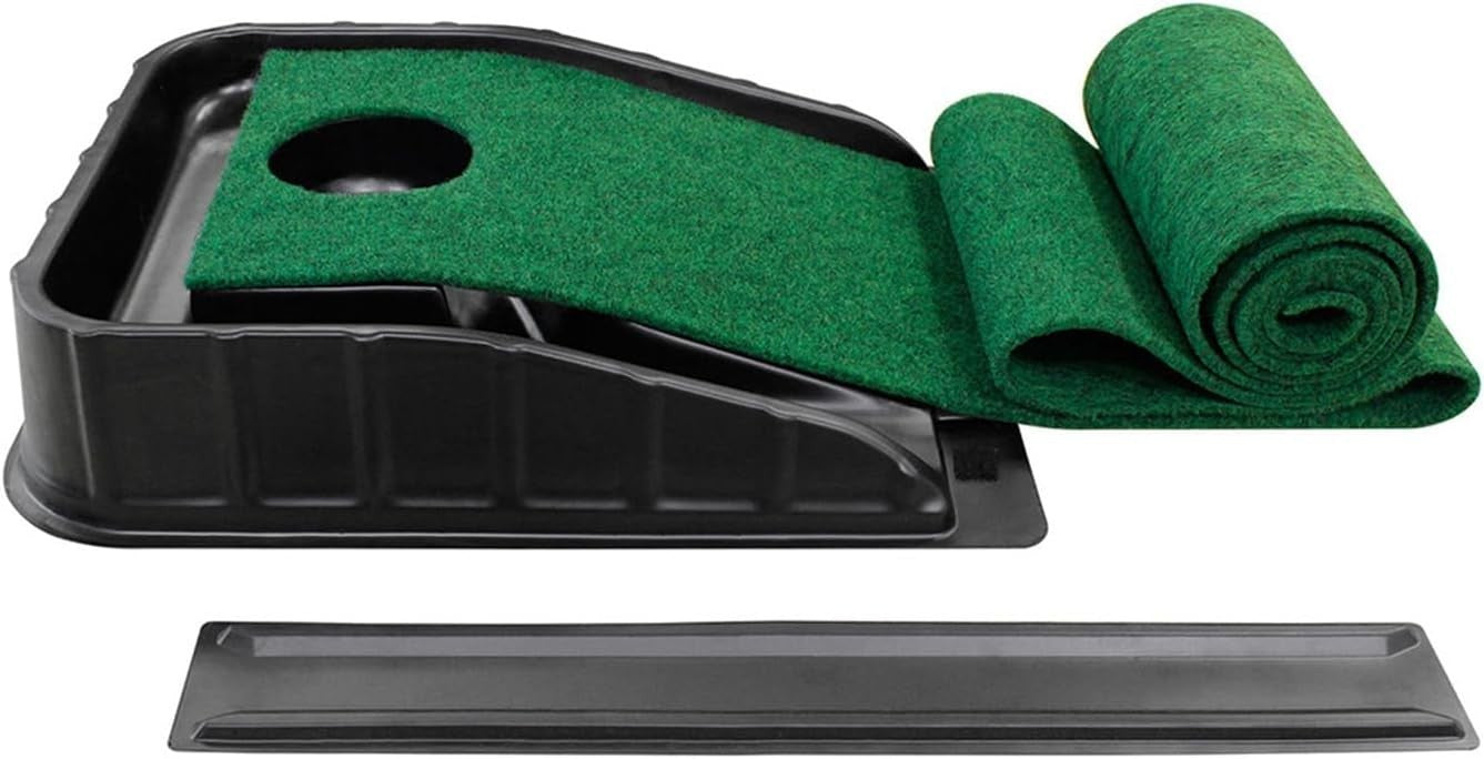 Golf Putting Mat Auto Return Trainer Indoor Outdoor Practice Aid