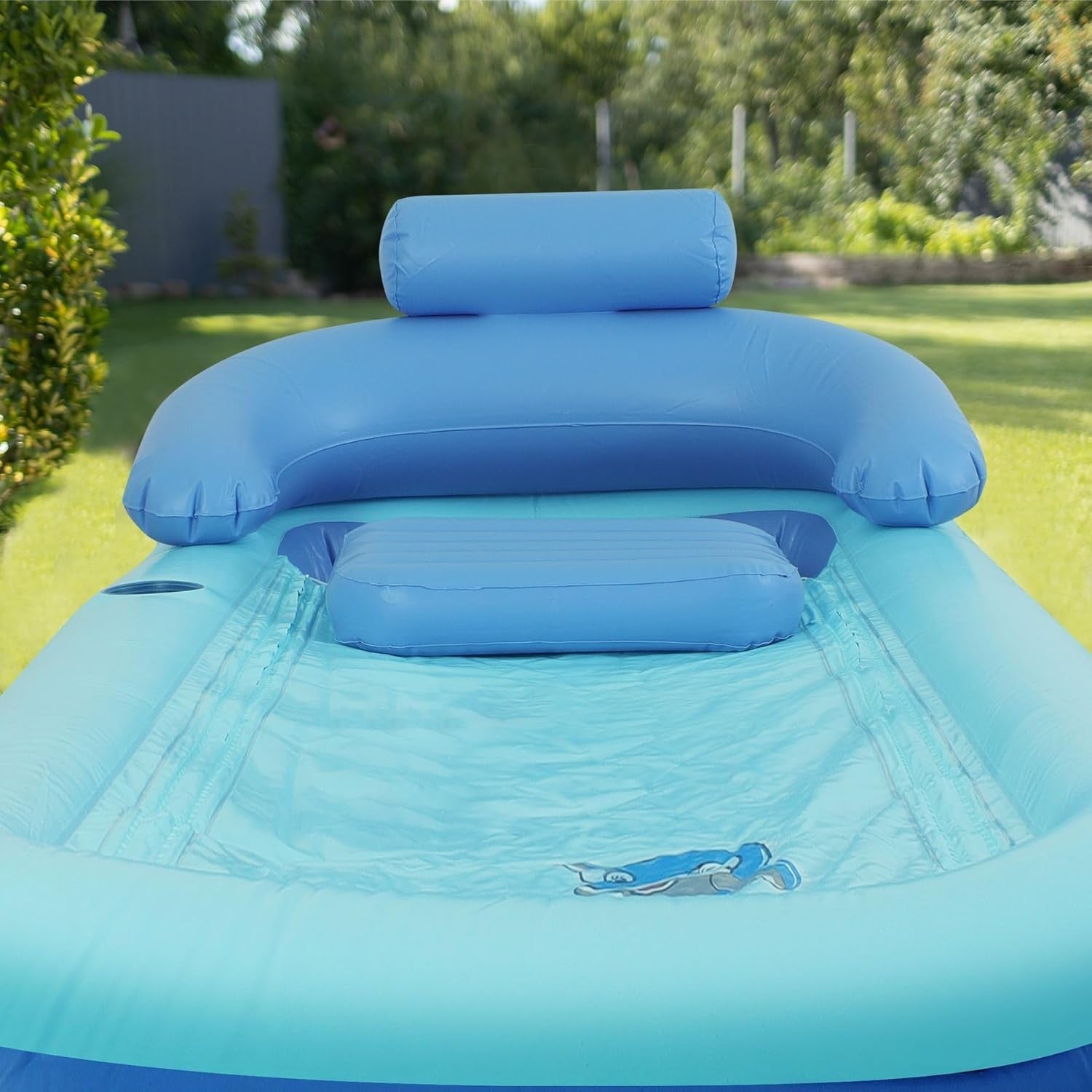 Inflatable Foldable Adult Bathtub 160x84x64cm with Electric Pump & Fast Drain